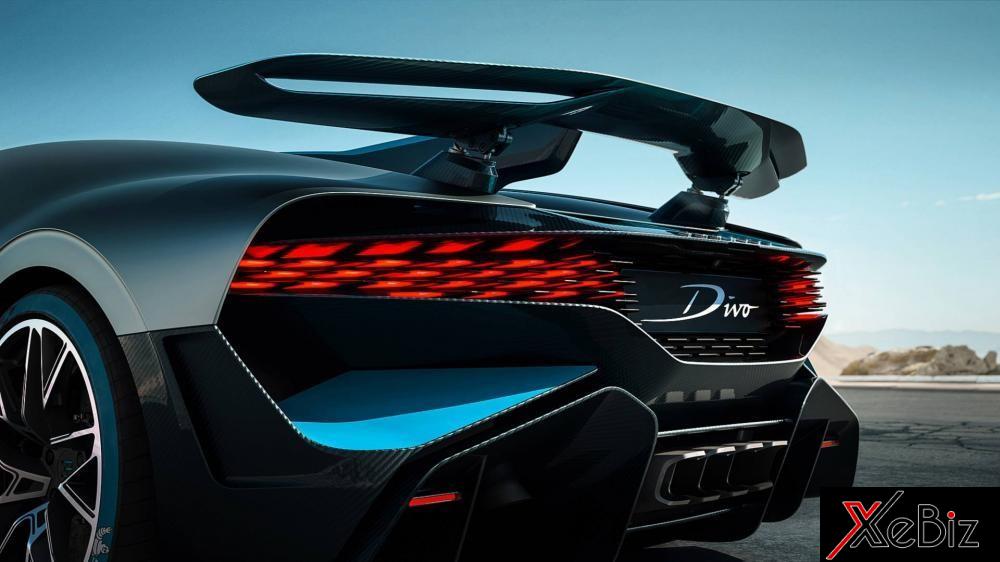 Cánh gió đuôi mới của Bugatti Divo