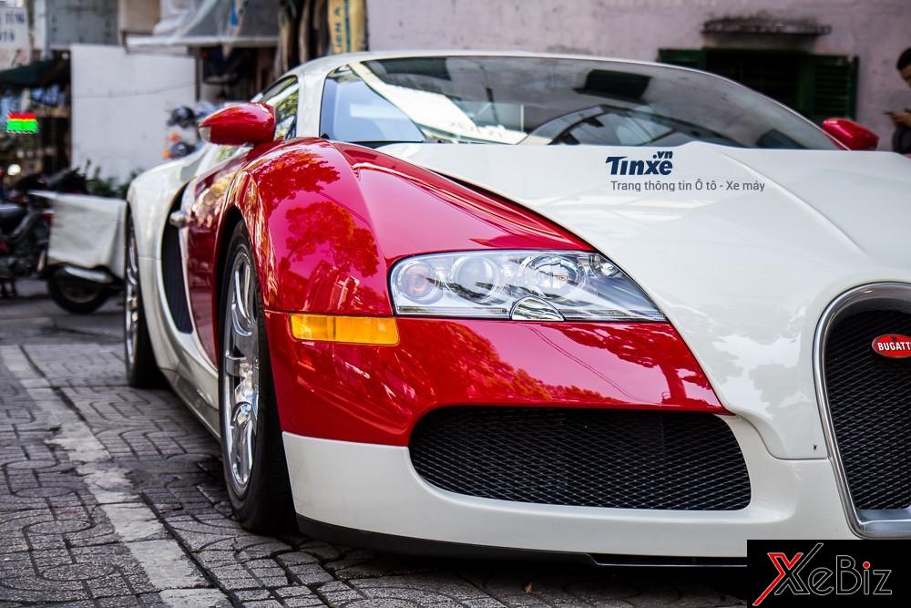 Đèn pha của Bugatti Veyron trong lần tái xuất gần đây nhất vào tháng 2/2018