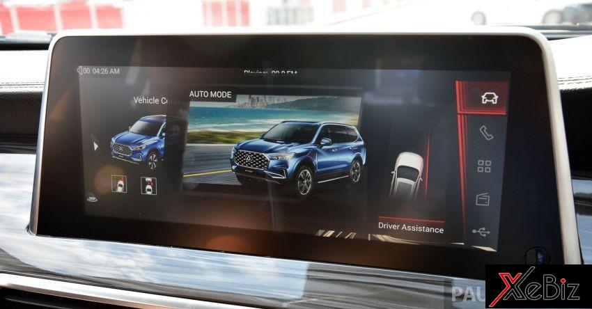 Màn hình 12,3 inch của hệ thống thông tin giải trí