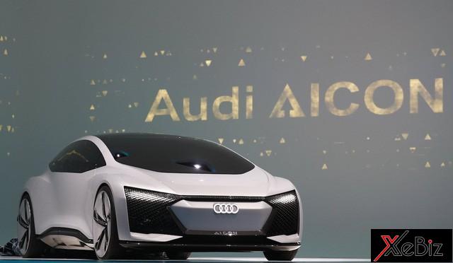 Xe điện Audi Aicon cạnh tranh với Tesla