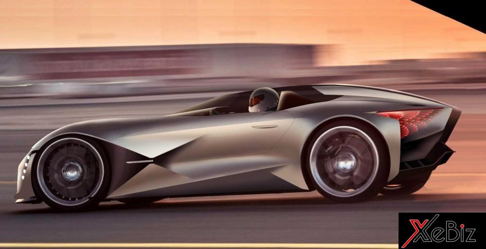 Người điều khiển DS X E-Tense ngồi bên trong khoang lái thiết kế mở