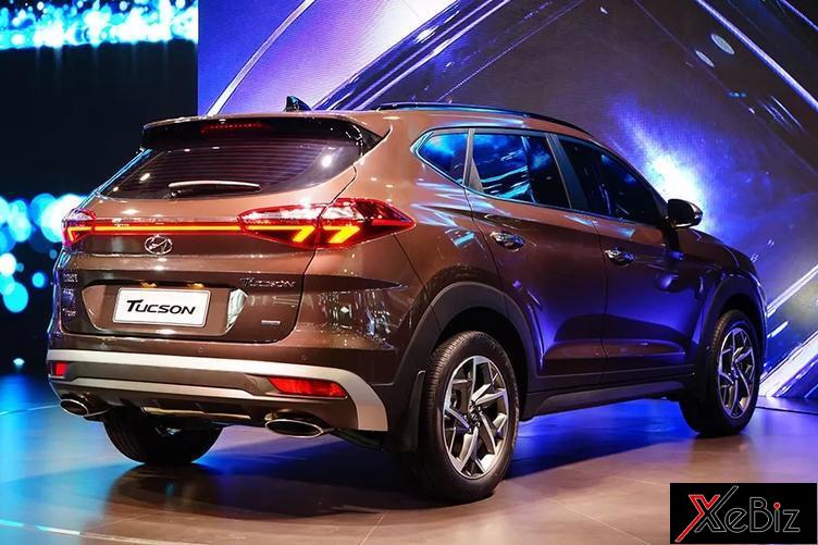 Thiết kế đuôi xe của Hyundai Tucson 2019 Thiết kế đuôi xe của Hyundai Tucson 2019