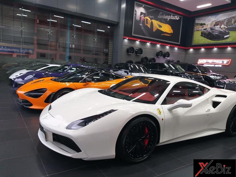 Bộ tứ siêu xe từ trái qua, Lamborghini Gallardo LP560-4, Porsche 911 GT3 RS, McLaren 720S và cuối cùng là Ferrari 488 GTB Bộ tứ siêu xe từ trái qua, Lamborghini Gallardo LP560-4, Porsche 911 GT3 RS, McLaren 720S và cuối cùng là Ferrari 488 GTB