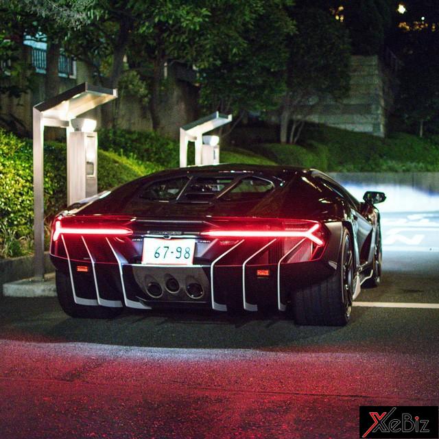 Lamborghini Centenario khoác bộ cánh màu đỏ rượu “độc quyền” 06