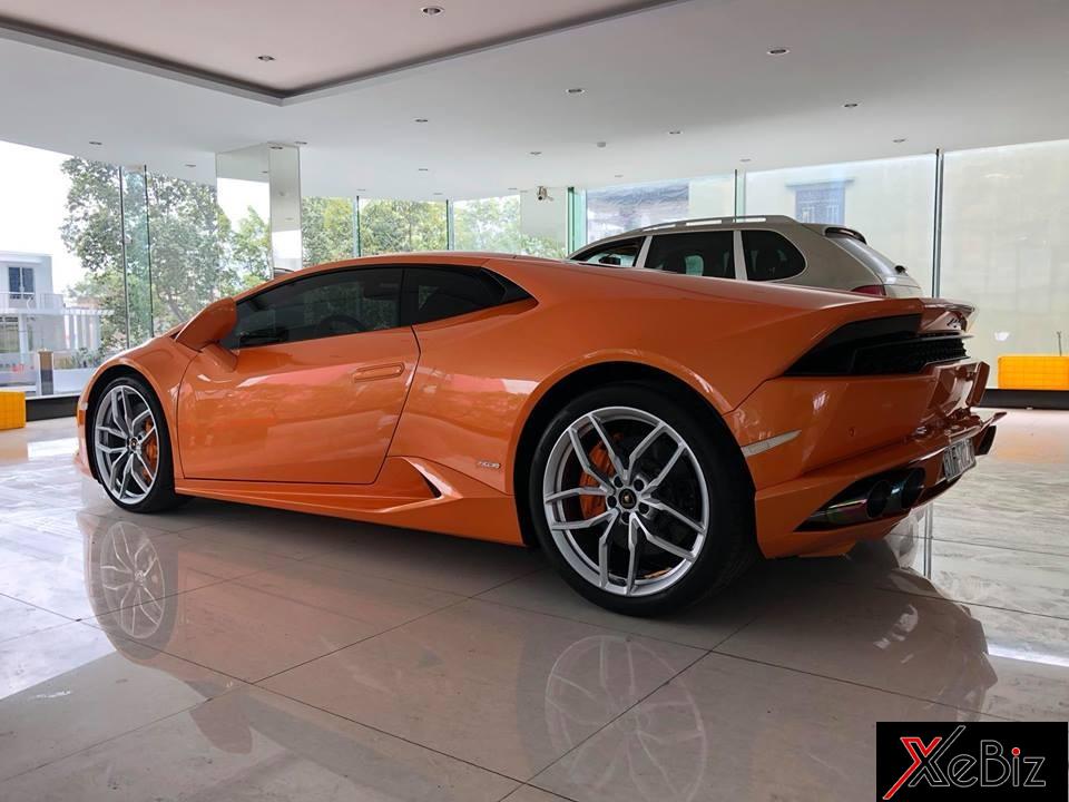 Siêu xe Lamborghini Huracan với ngoại hình nguyên bản