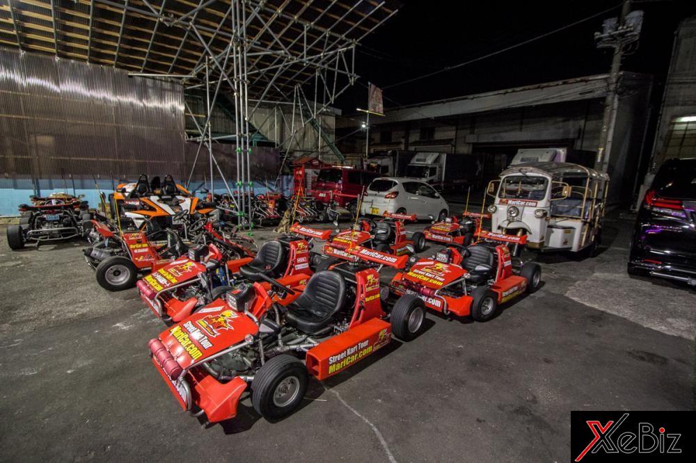 Nơi cất giữ và độ những chiếc xe Go-Kart thông thường thành một chiếc MariCar