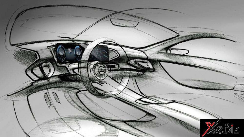 Vô lăng mới của Mercedes-Benz GLE 2019