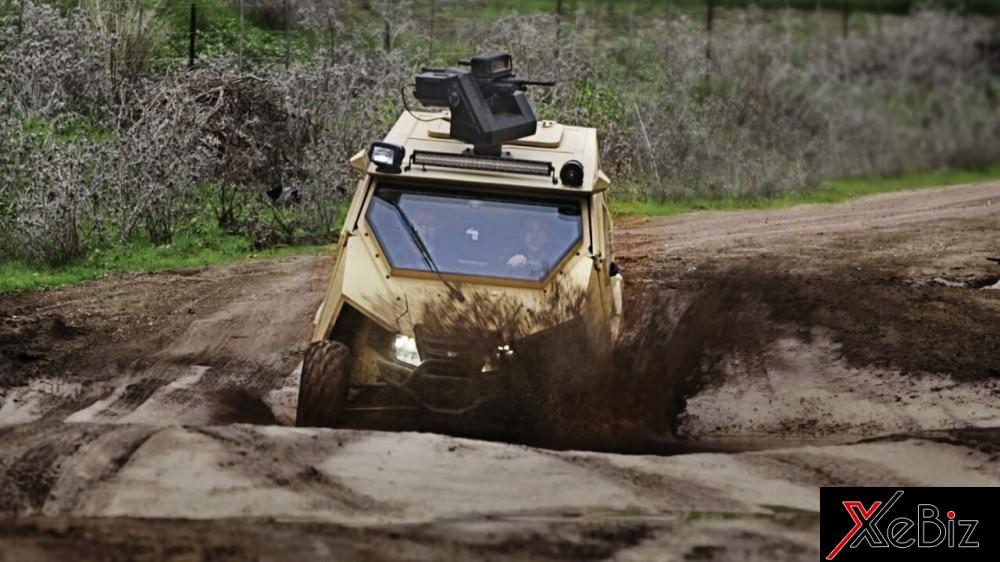 Plasan Yagu có thể chở theo 3 người