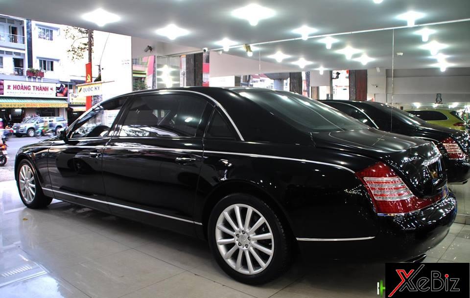 Con số 62 phía sau chữ Maybach giúp người mê xe nhận biết chiều dài của xe là 6.200 mm, khác biệt so với chiều dài 5.700 mm của chiếc Maybach 57.