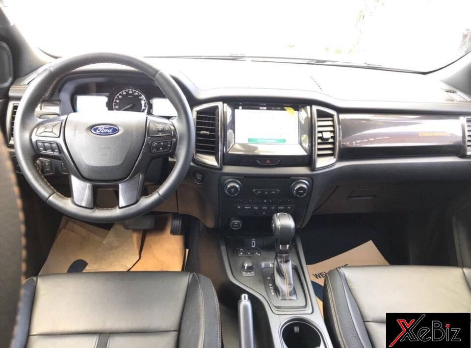 Nội thất bên trong chiếc Ford Ranger 2018 tại Việt Nam