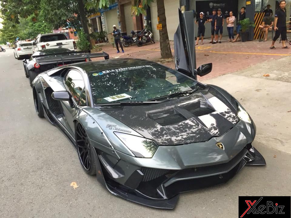 Siêu xe độ Lamborghini Aventador Limited Edition 50 độc nhất Việt Nam mất khoảng 3 ngày thi công Siêu xe độ Lamborghini Aventador Limited Edition 50 độc nhất Việt Nam mất khoảng 3 ngày thi công
