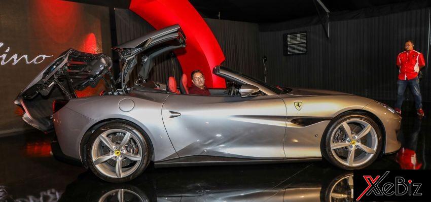Ferrari Portofino khi mở mui Ferrari Portofino khi mở mui
