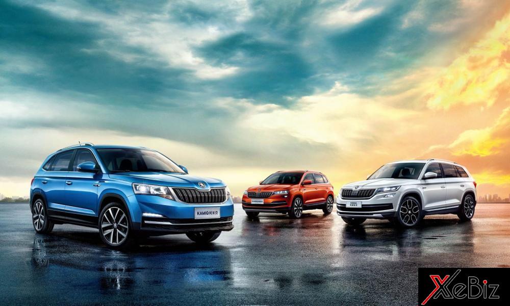Bộ ba Skoda Kodiaq, Karoq và Kamiq ở thị trường Trung Quốc