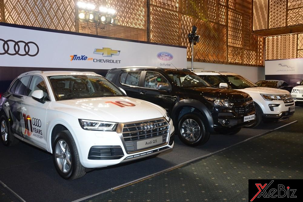 Audi, Chevrolet và Ford