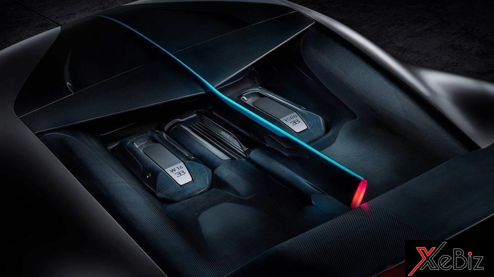 Bugatti Divo dùng động cơ giống Chiron