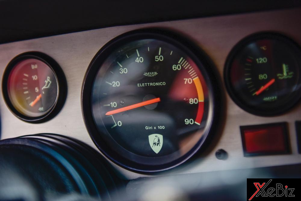  Được biết, chiếc Lamborghini Countach LP400 S Series II này đã hoàn thành quãng đường dài 21,748 miles, tương đương 35.000 km.