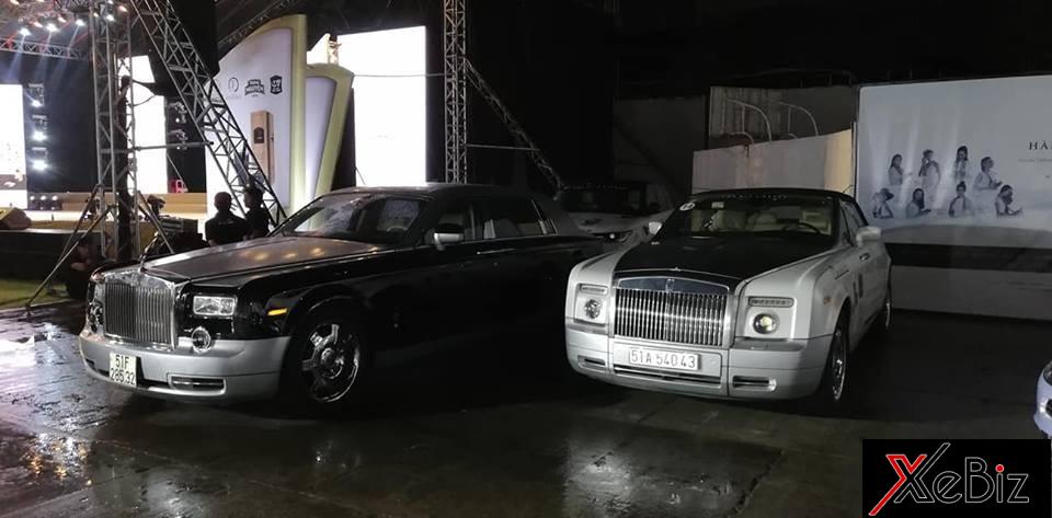 Cặp đôi xe siêu sang của Rolls-Royce góp mặt tại sự kiện này là Phantom và Phantom Drophead Coupe Cặp đôi xe siêu sang của Rolls-Royce góp mặt tại sự kiện này là Phantom và Phantom Drophead Coupe
