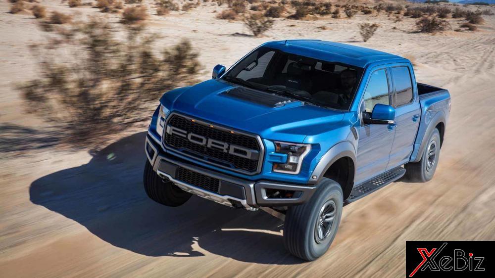 Ford F-150 Raptor 2019 có màu sơn xanh dương mới