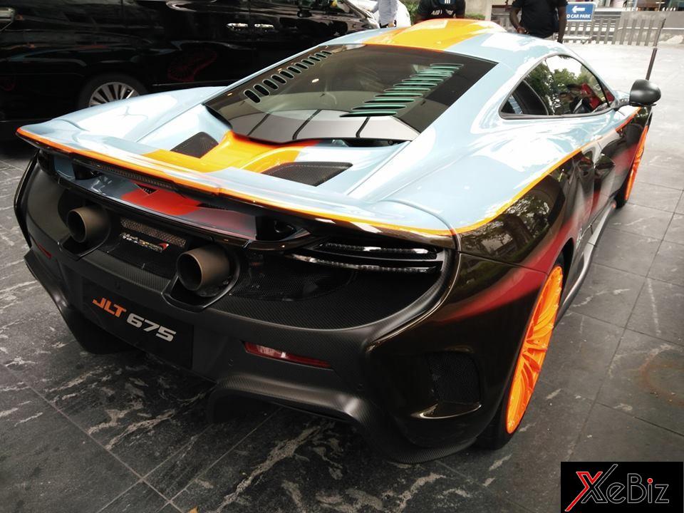 Chỉ tính riêng bộ áo độc đáo cho chiếc McLaren 675LT này, bộ phận cá nhân hoá MSO đã mất hơn 800 giờ đồng hồ làm việc