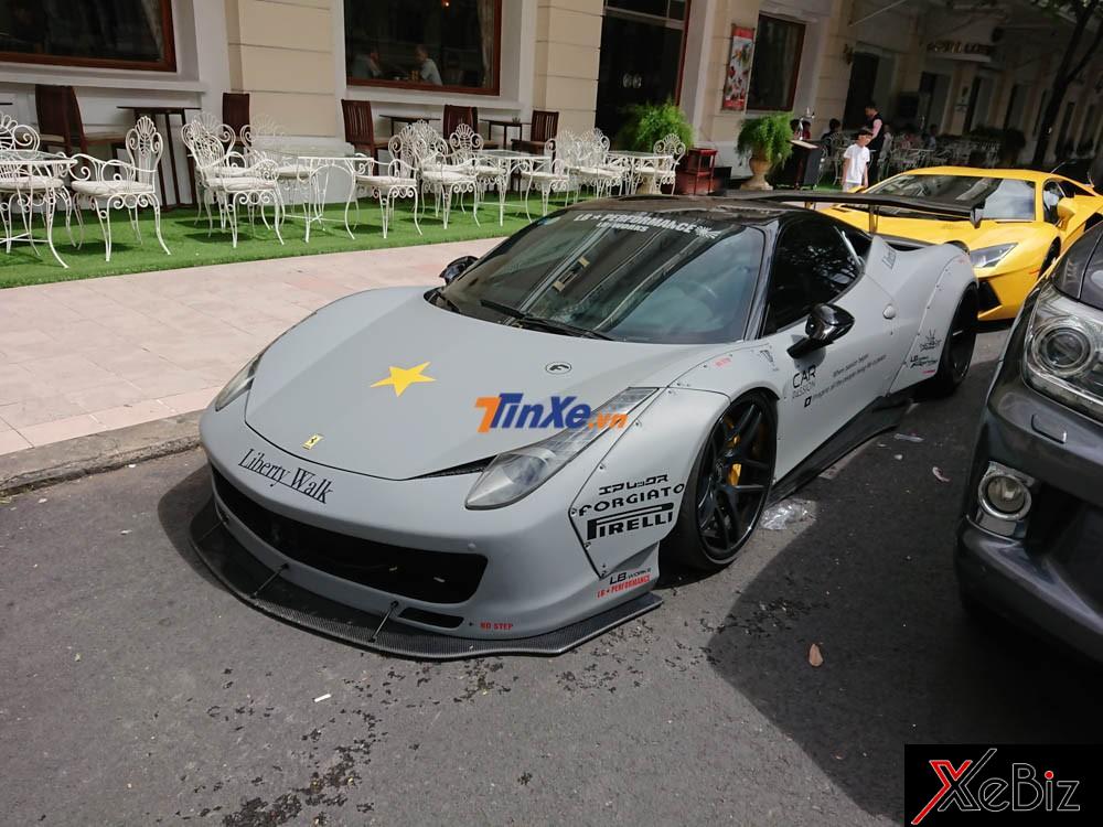 Ferrari 458 Italia độ Liberty Walk của người yêu xe tại Sài thành