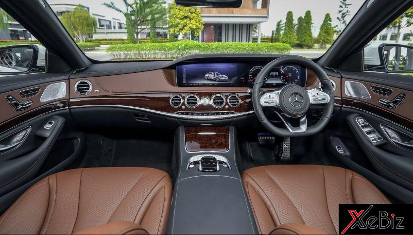 Mercedes-Benz S-Class bản nâng cấp 2019 chỉ có sự thay đổi nhẹ ở nội thất