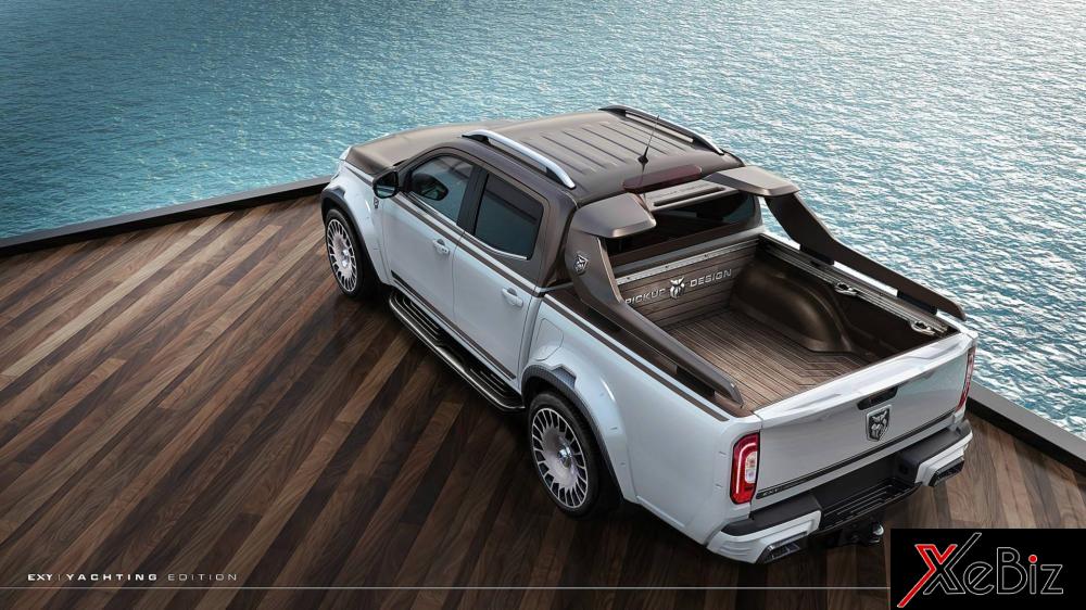 Mercedes-Benz X-Class Yachting Edition sơn màu trắng phối nâu Mercedes-Benz X-Class Yachting Edition sơn màu trắng phối nâu
