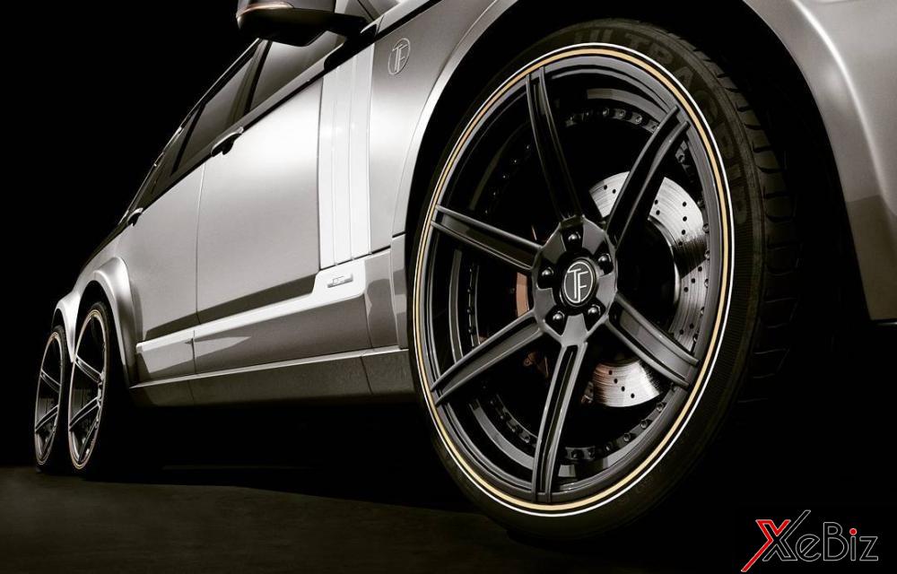 Cận cảnh bộ vành của Range Rover 6x6 Cận cảnh bộ vành của Range Rover 6x6