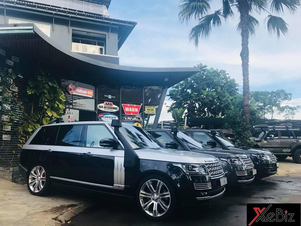 Range Rover SVAutobiography cũng sẽ tham dự vào hành trình xuyên Việt Trung Nguyên