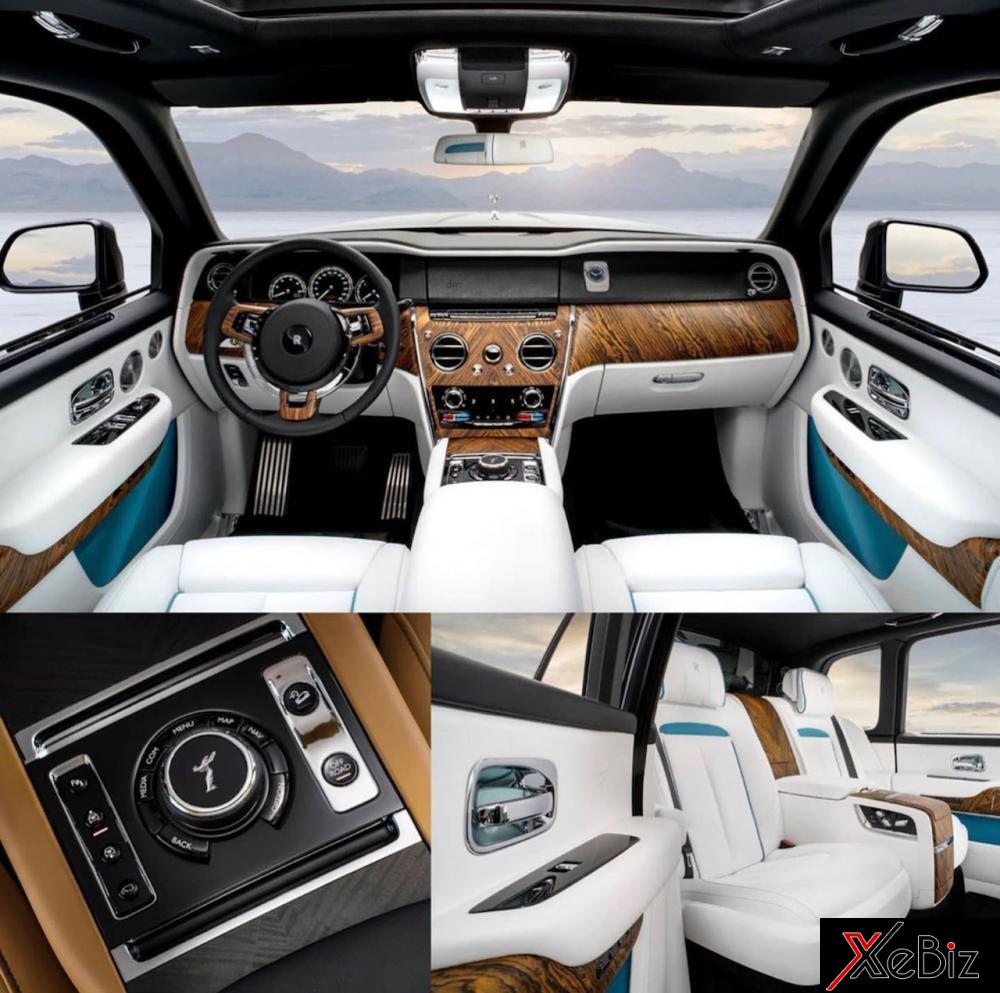 Nội thất sang trọng của Rolls-Royce Cullinan 2019 Nội thất sang trọng của Rolls-Royce Cullinan 2019