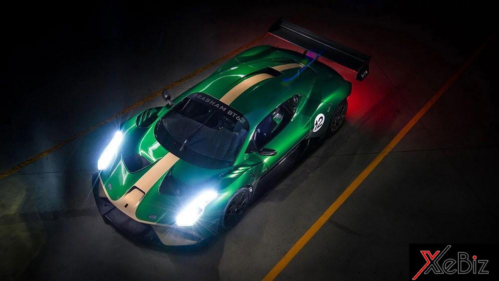 Brabham BT62 có động cơ mạnh 700 mã lực