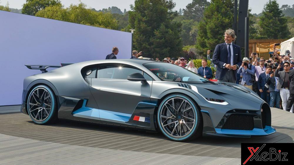 Bugatti Divo có tốc độ tối đa thấp hơn Chiron
