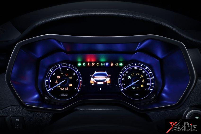 Bảng đồng hồ của DFSK Glory 580