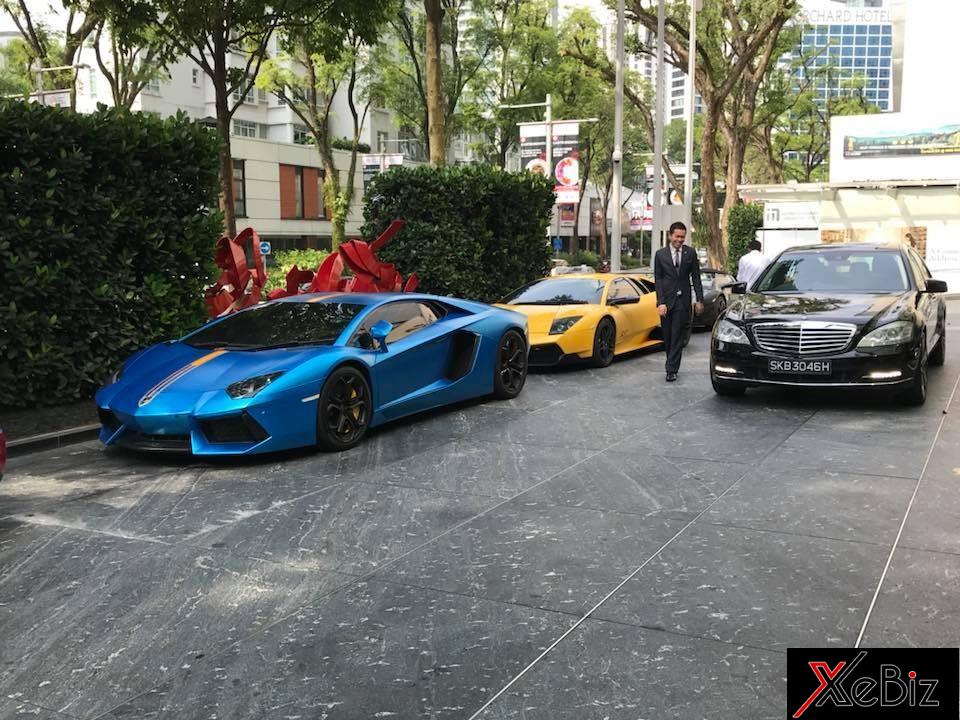 Aventador LP700-4 và Murcielago LP670-4 SV khoe dáng cùng nhau