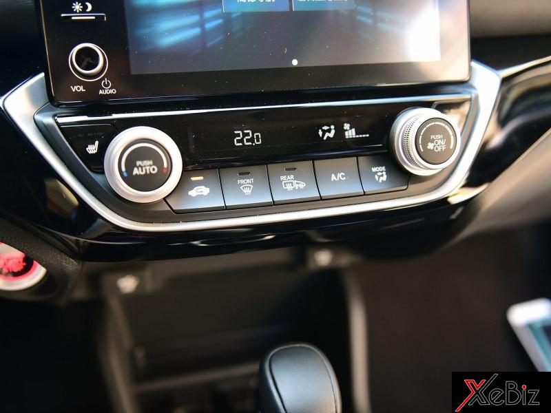 Núm chỉnh điều hòa của Honda Crider 2019 Núm chỉnh điều hòa của Honda Crider 2019