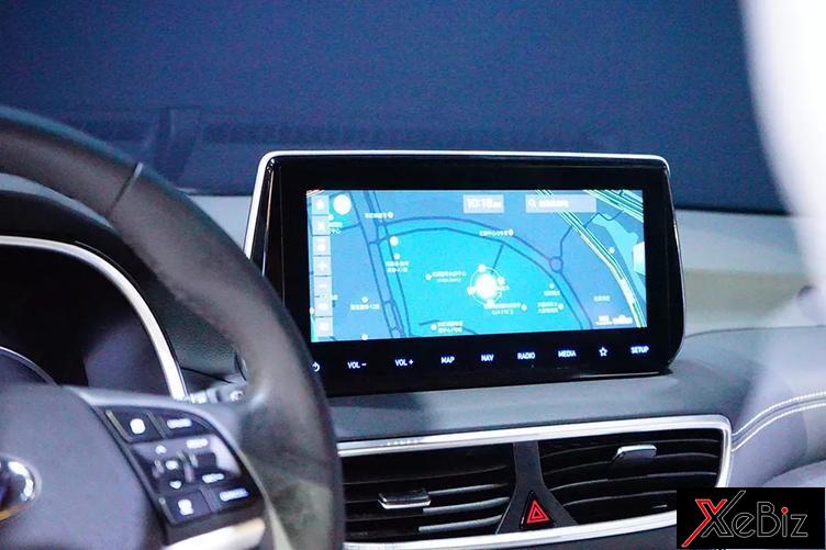 Màn hình thông tin giải trí 10,25 inch của Hyundai Tucson 2019 Màn hình thông tin giải trí 10,25 inch của Hyundai Tucson 2019