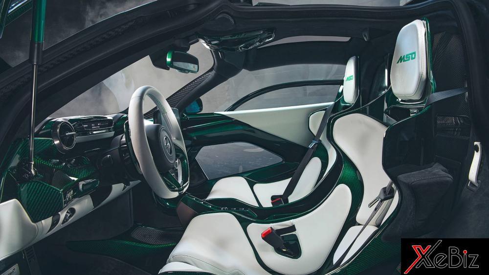 McLaren Senna của đại gia ngành chăn đệm có nội thất màu trắng cùng điểm nhấn là nhiều chi tiết hoàn thành với sợi carbon xanh lá độc đáo McLaren Senna của đại gia ngành chăn đệm có nội thất màu trắng cùng điểm nhấn là nhiều chi tiết hoàn thành với sợi carbon xanh lá độc đáo