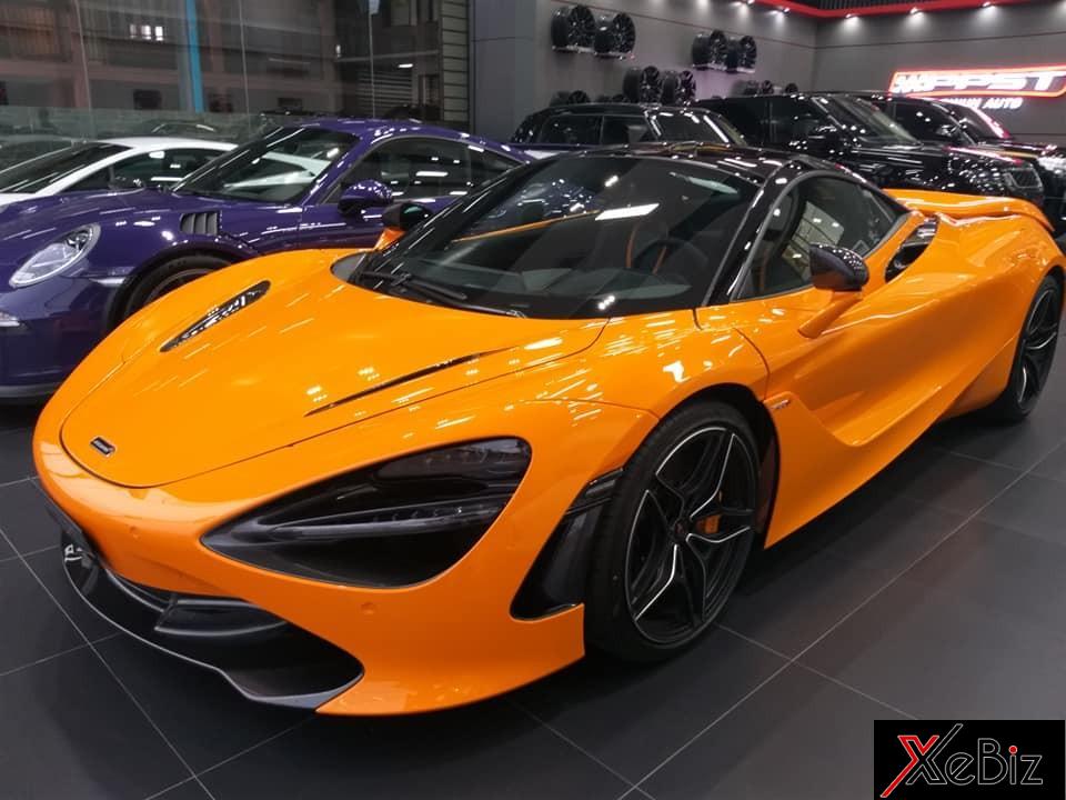 McLaren 720S màu cam mới được nhập khẩu về Lào McLaren 720S màu cam mới được nhập khẩu về Lào