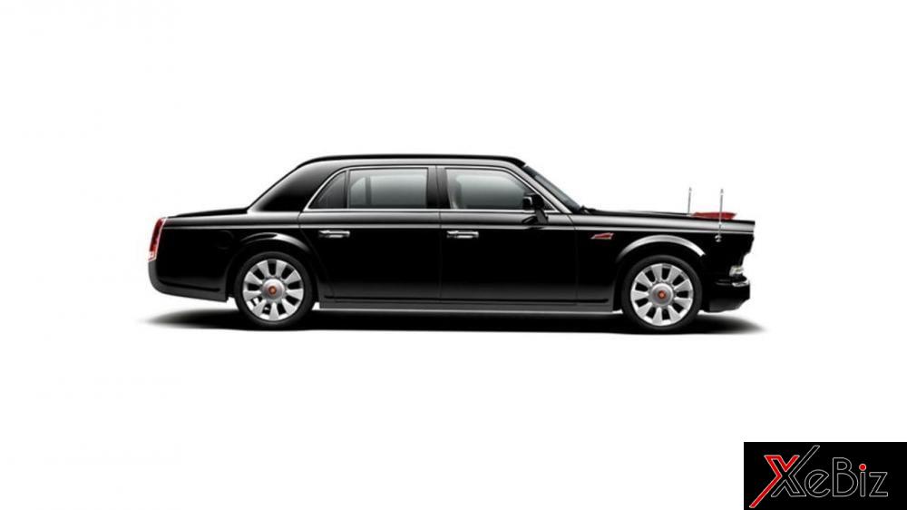 Hồng Kỳ L5 sở hữu chiều dài tổng lên đến 5,55 m Hồng Kỳ L5 sở hữu chiều dài tổng lên đến 5,55 m