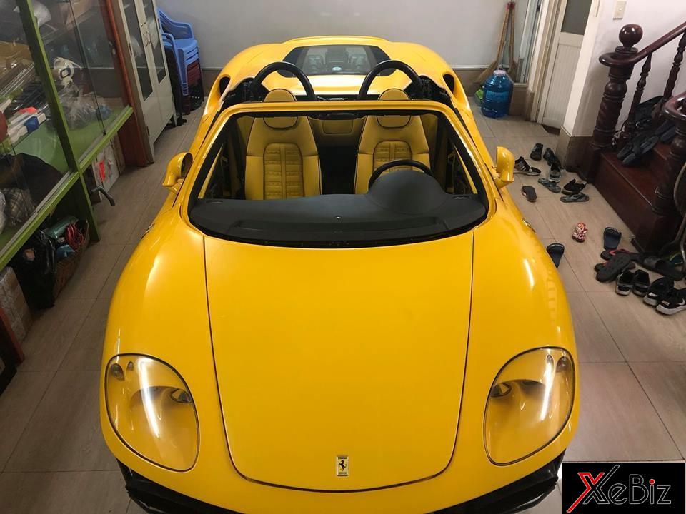 Ferrari 360 Spider có trọng lượng nặng hơn 60 kg so với bản Coupe Ferrari 360 Spider có trọng lượng nặng hơn 60 kg so với bản Coupe