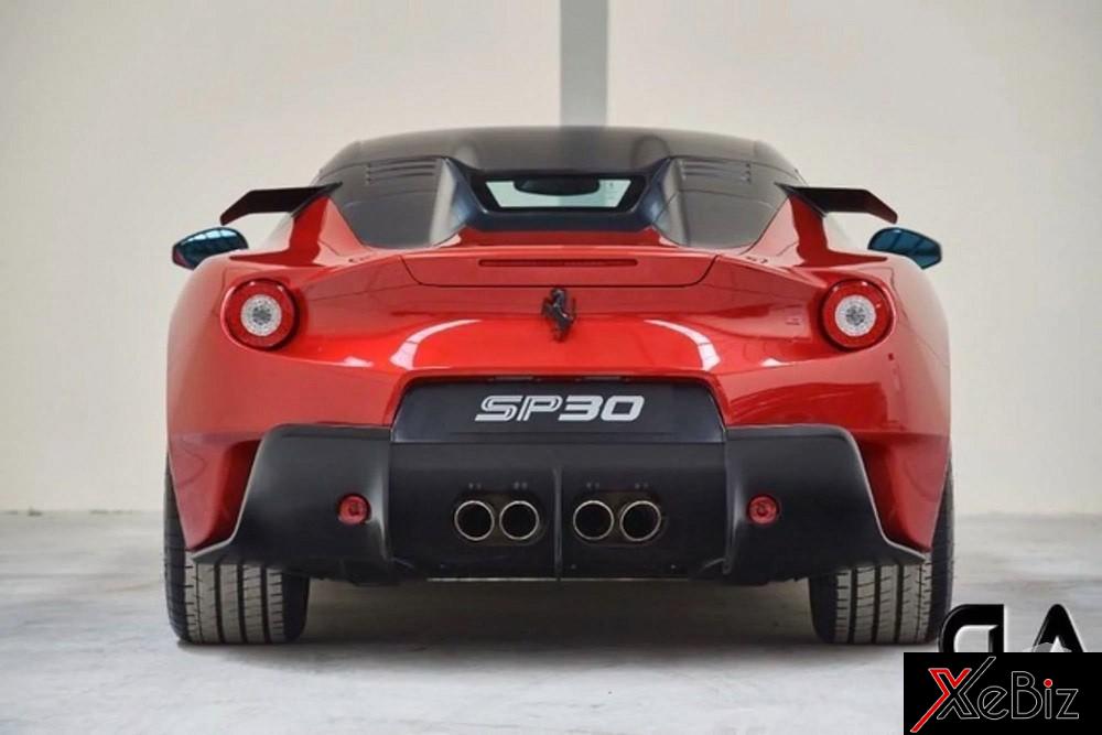 Ferrari SP30 còn gần như mới vì chỉ chạy được quãng đường 130 km Ferrari SP30 còn gần như mới vì chỉ chạy được quãng đường 130 km