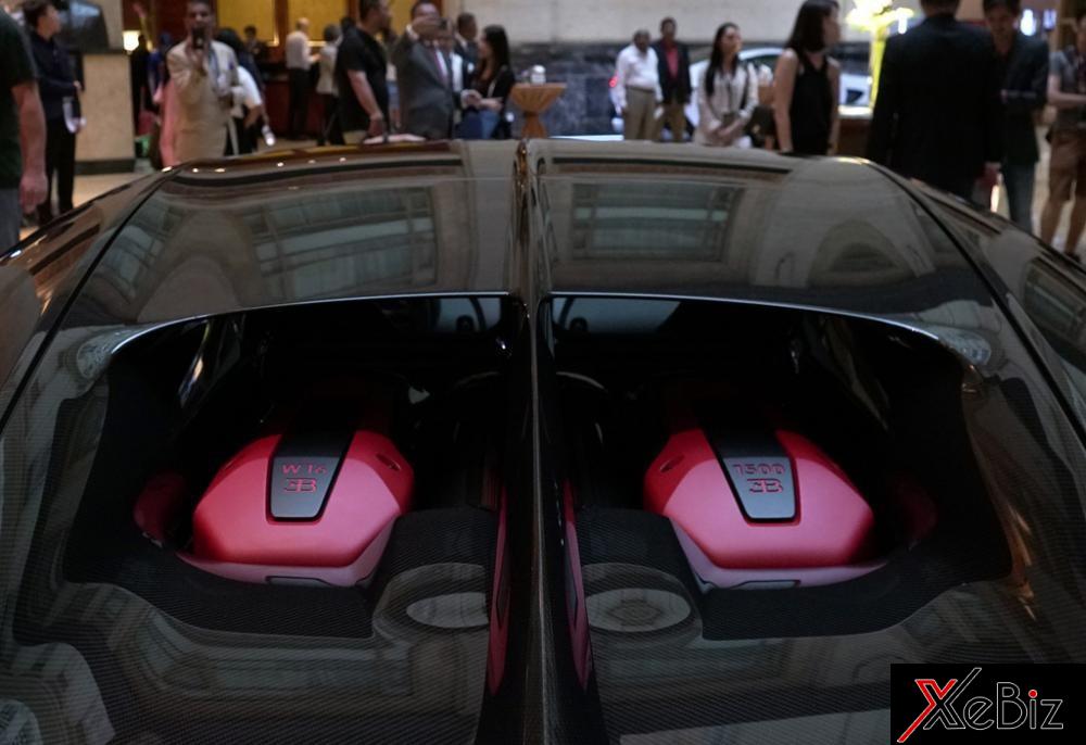 Bugatti Chiron Sport dùng động cơ như phiên bản tiêu chuẩn