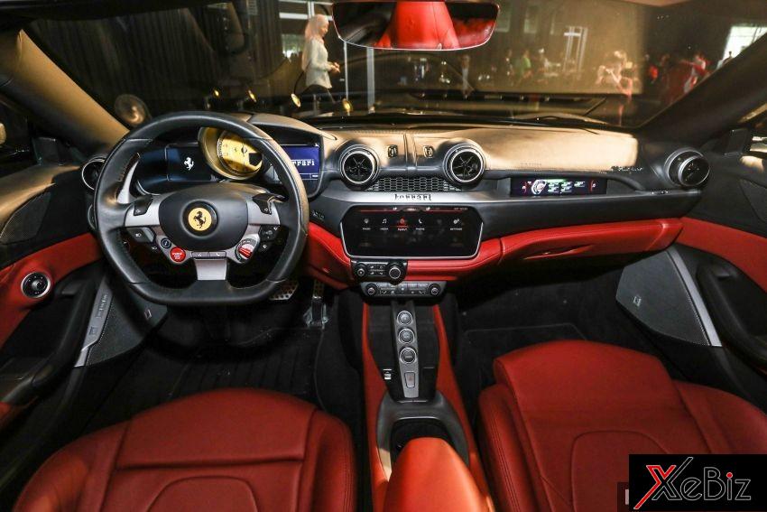 Nội thất bên trong Ferrari Portofino Nội thất bên trong Ferrari Portofino