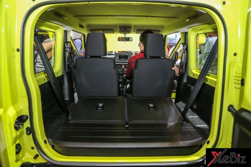 Khoang hành lý của Suzuki Jimny 2019
