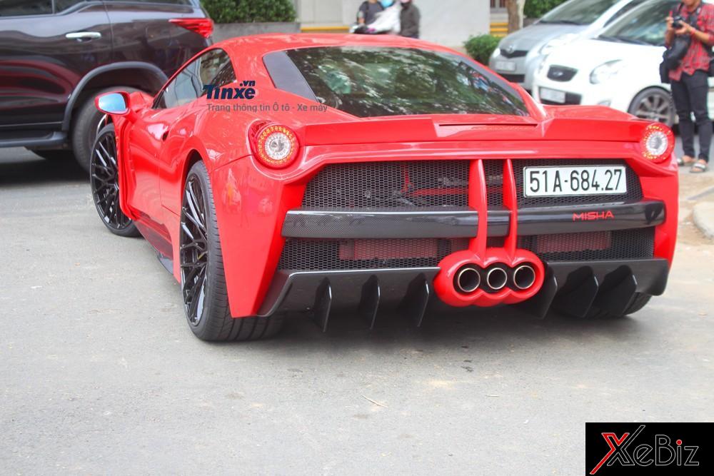 Misha Designs chỉ sản xuất ra 20 bộ body kit Misha Designs Limited Edition 458 cho chiếc Ferrari 458 Italia