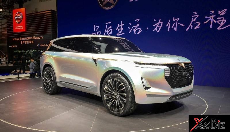 Venucia X có thiết kế hao hao Range Rover Venucia X có thiết kế hao hao Range Rover