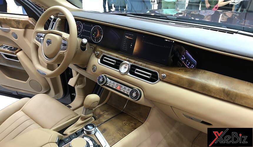 Nội thất bên trong Aurus Senat