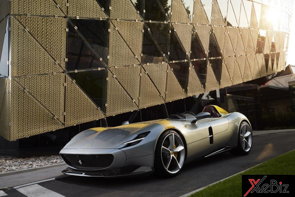 Ferrari Monza SP1 không có kính chắn gió Ferrari Monza SP1 không có kính chắn gió