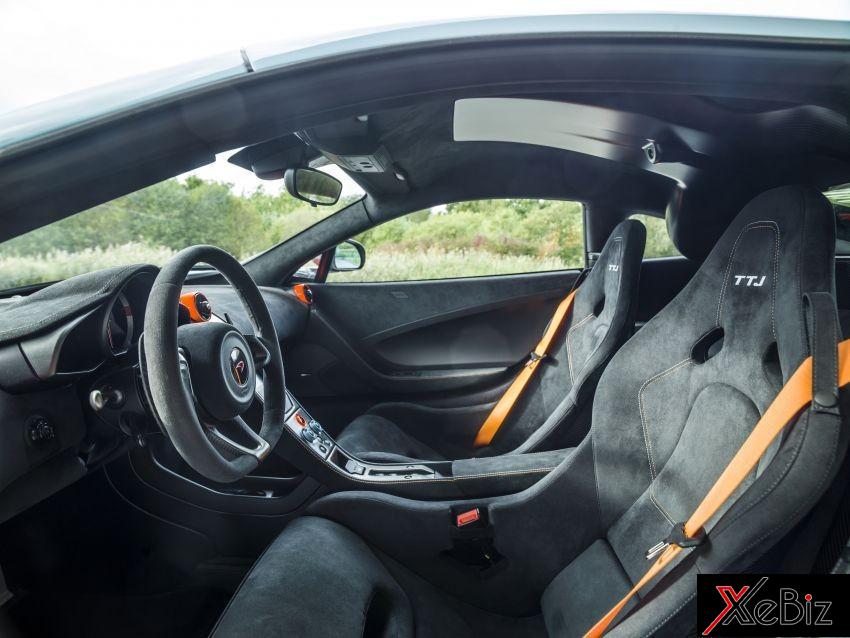 Nội thất siêu phẩm McLaren 675LT độc nhất vô nhị thuộc sở hữu Hoàng tử đến từ Malaysia 