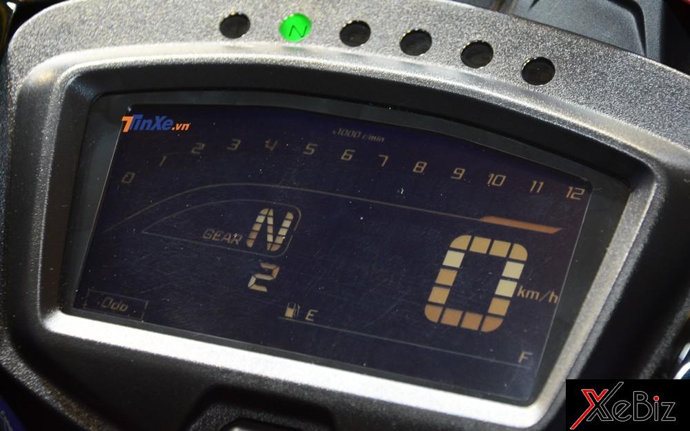 Đồng hồ của Yamaha Exciter 150 2019 dạng LCD toàn phần Đồng hồ của Yamaha Exciter 150 2019 dạng LCD toàn phần