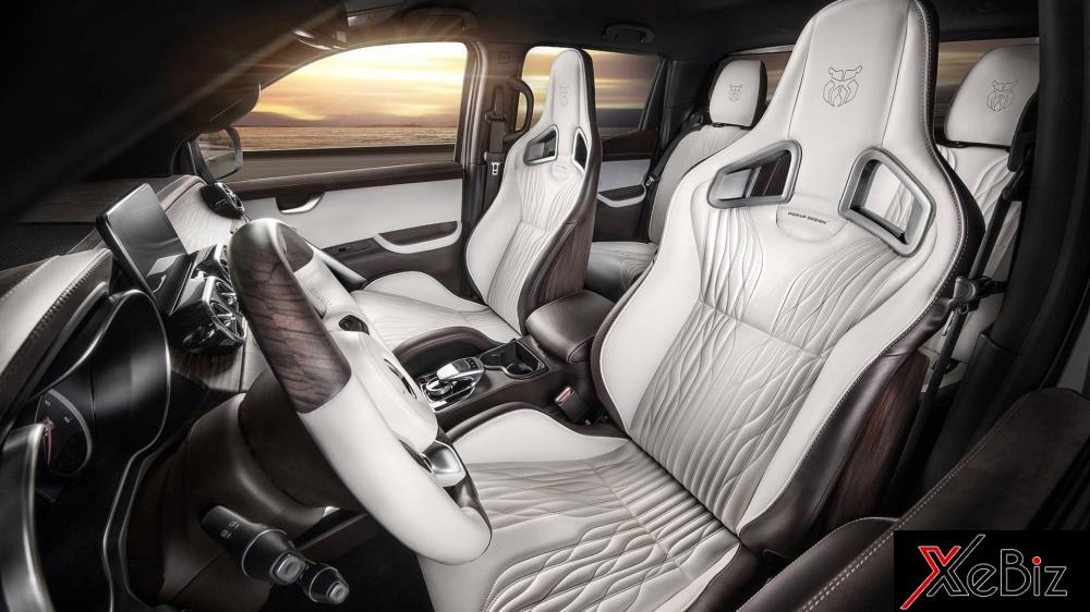 Ghế Recaro Sportster bọc da thể thao của Mercedes-Benz X-Class Yachting Edition Ghế Recaro Sportster bọc da thể thao của Mercedes-Benz X-Class Yachting Edition